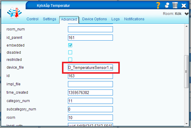 Konfiguration... det står xml på slutet